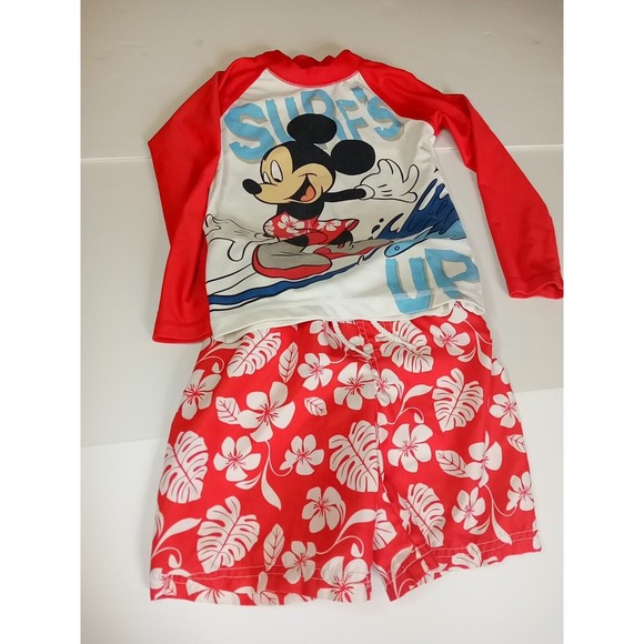 Disney Swim Mickey Mouse Swimsuit Boys 3t Poshmark